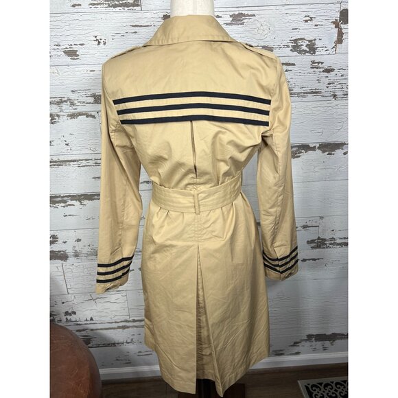 CABI Runway Trench Coat Khaki Size XS Style #6669 NWOT - Picture 5 of 6